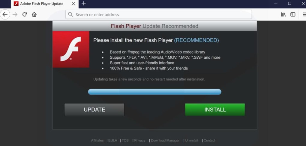 Free download adobe flash player window…
